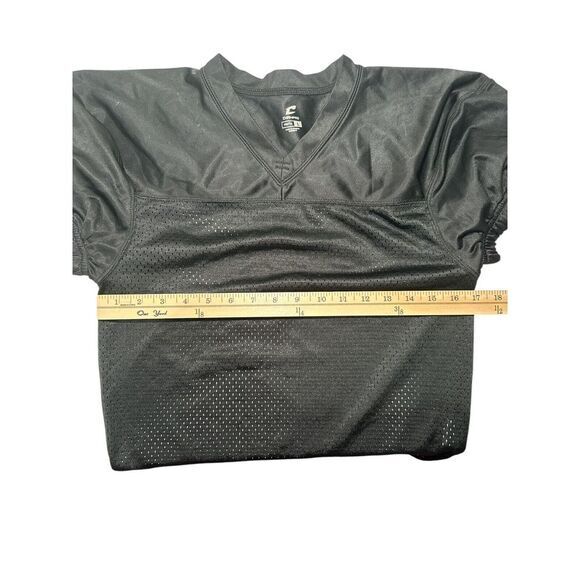 Champro Time Out Practice‎ (Blank) Black Football Jersey Youth Large Kids Sports - Picture 5 of 6